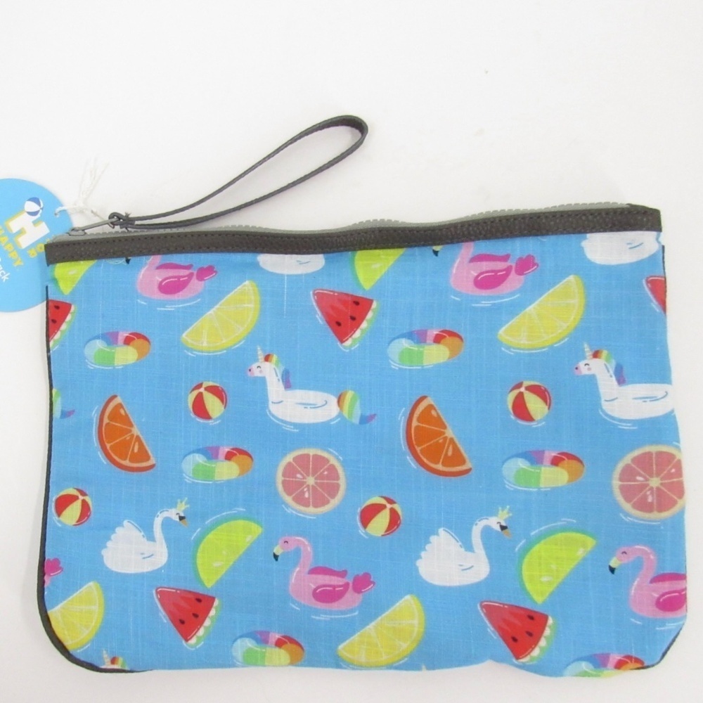 H for Happy Summertime Swim Sack L:12" x H:9"